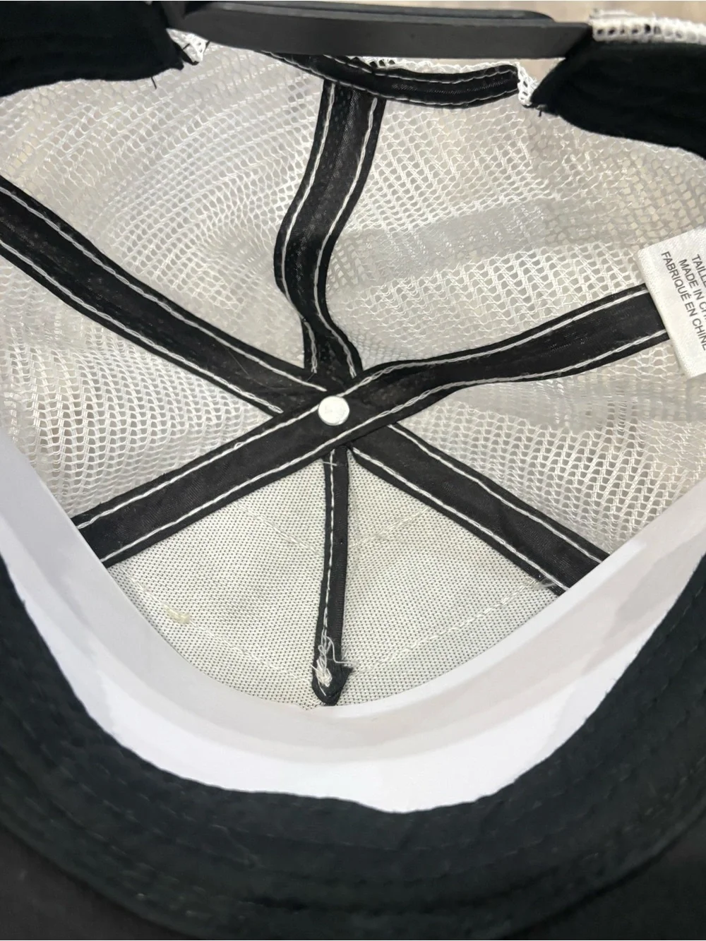 NASA Space Logo Embroidered Silver Shiny Trucker Hat Cap White Mesh SnapBack